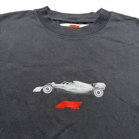Vintage look Formula 1 PacSun T-Shirt Black Men’s Small New / Y2K / Race / - Picture 2 of 10